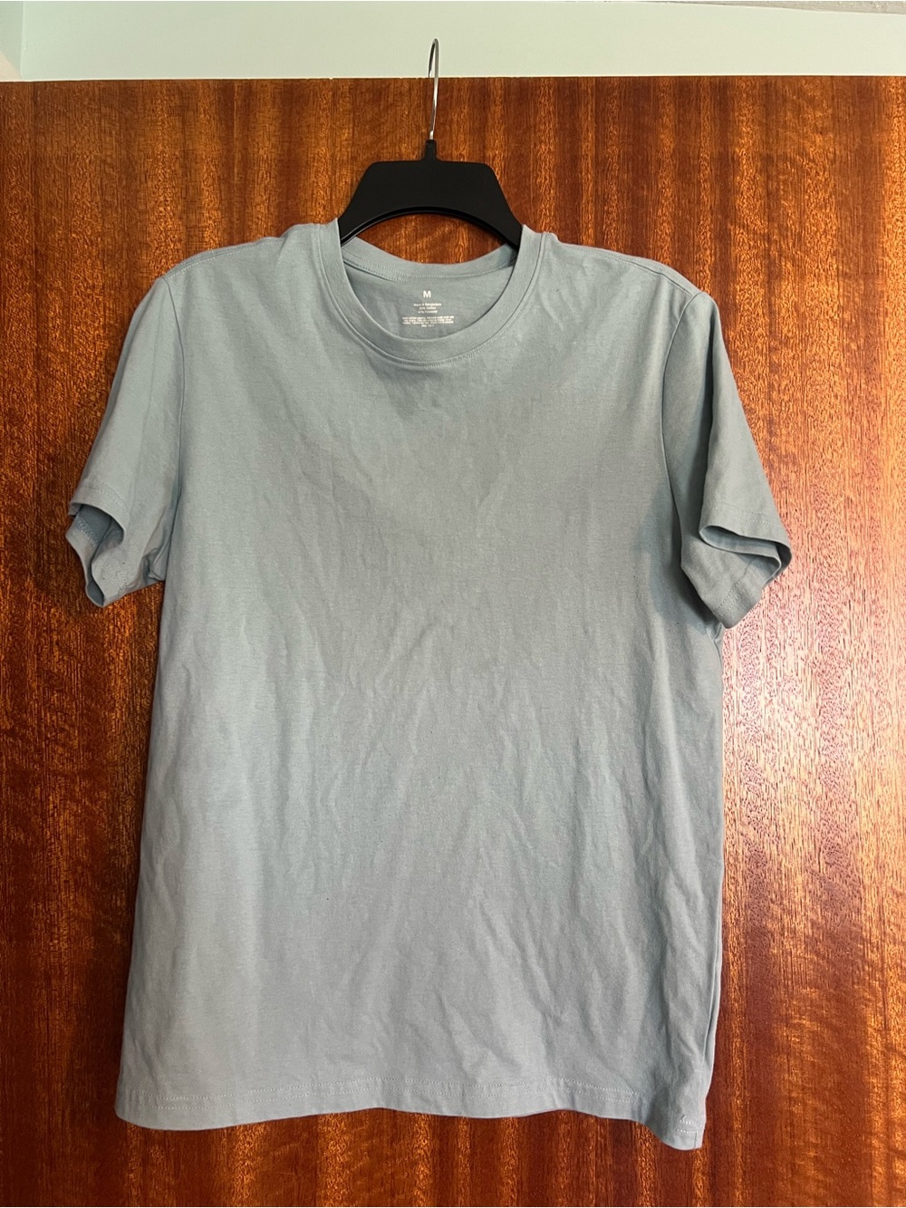 Classic Men's Crew Neck T-Shirt in slate blue
